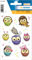 HERMA 15399 Aufkleber Eulen klein groß, 7 Stück, Tiere Sticker mit lustigen Eule Vogel Motiv, Kinder Etiketten für Fotoalbum Tagebuch Poesiealbum Scrapbooking Geburtstag Dekoration Briefe DIY Basteln
