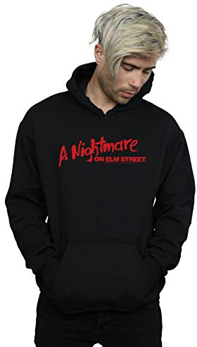 A Nightmare On Elm Street Men's Red Logo Hoodie
