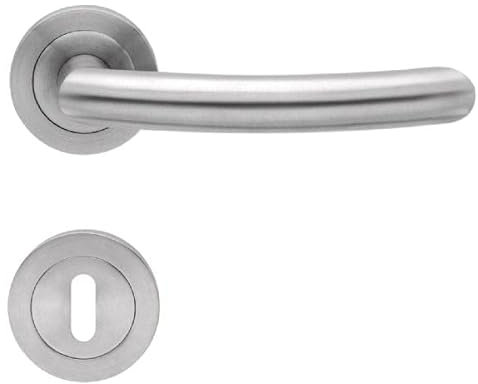 Karcher design Drückergarnitur Sylt ER26 WC 39-43 mm Edelstahl matt