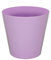 Home Garden Ornaments Plant Pots Indoor Durable Indoor Plant Pot - Aga Plastic Cache Pot Vibrant Colours Flower Pots (Diameter: 17cm, Colour: Purple Lilac)