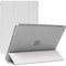 TechDealsUK Hülle für iPad Mini 4 2015 iPad Mini 5 2019 Lederständer Vorder- und Rückseite A1538 A1550 A2126 A2124 Weiß