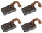 ECSiNG Lot de 2 paires de balais de charbon de rechange avec découpe automatique 3 x 8,3 x 13 mm compatibles avec SF 14-A/SFC 14-A/SFC 22-A pour perceuse électrique