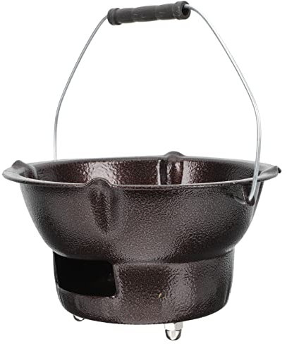 Gusseiserner Holzkohleofen, Tragbar, Multi Funktional für Bbq