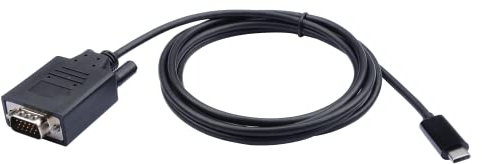 V7 V7UCVGA-2M Cavo adattatore USB-C a VGA 2m 2,0 m nero