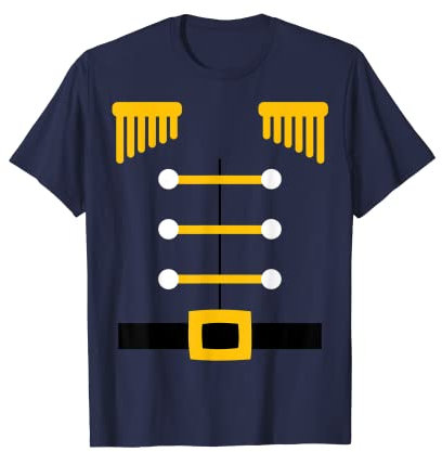 Nutcracker Costume Shirt Royalty Dress Up Uniform T-Shirt