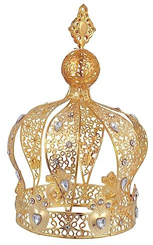 Ericetion Crown Tiara Cake Topper Kristall Kinder Haarverzierungen Für Hochzeits Geburtstag Babyparty Party Kuchendekoration