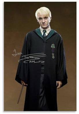 LIETEX Dekorative Malerei Leinwand Wandkunst Wohnzimmer Poster Schlafzimmer Malerei, Leinwand Kunst Poster Und Wandkunst Bilddruck Moderne Familienzimmer Dekor 12x18inch Draco Malfoy Wanddekoration