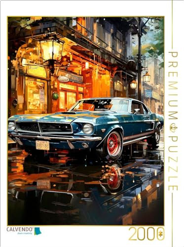 CALVENDO Puzzle Oldtimer | Lege-Größe cm Foto-Puzzle für glückliche Stunden