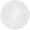 fanquare Set di 6 Tovagliette Rotonde, Tovagliette Linea in PVC Argento, Tovagliette isolate antiscivolo per Tavolo Cucina Hotel Matrimonio Feste Natalizie, 38cm