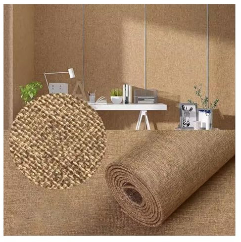 Papier peint à décoller et à coller en toile de lin, papier peint texturé en tissu de lin, autocollant mural en tissu de panneaux insonorisés, panneaux muraux autocollants imperméables, papier peint r