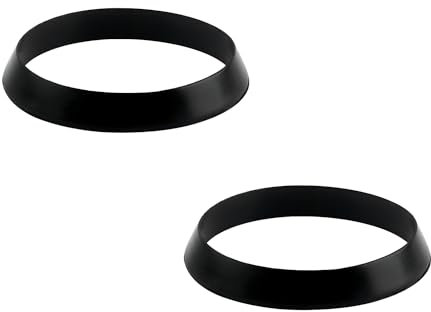 Qrity 6 Pezzi O-Ring Guarnizioni in Gomma Conica, Guarnizioni per Sifone da Lavandino, Guarnizioni di Tenuta, per Lavello Cucina, Lavandino Bagno, 32MM