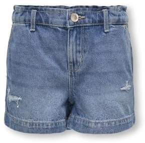 Kids ONLY Mädchen Kogcomet Wide des DNM Pim006 Noos Jeansshorts, Light Blue Denim, 152 EU