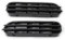 Kotflügel Auto Für 5er E39 E60 E61 M5 1991-2010 Auto-Kühlergrill ABS-Seitenfender-Luftstromöffnungen Schmutzfänger Auto