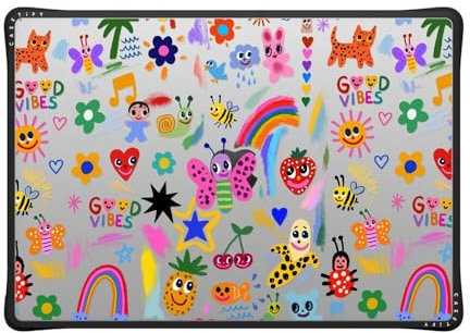 CASETiFY Impact MacBook Pro 16 Zoll (2021 & 2023) Hülle [verbessertes Schutzecken-Design, Belüftungsausschnitte, rutschfester Griff] – gute Laune