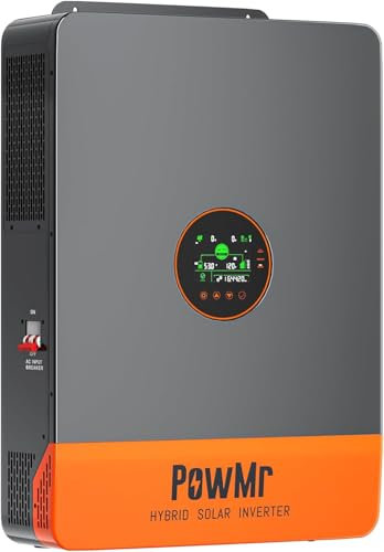 12KW Hybrid Wechselrichter Single Phase und Three Phase 48V DC zu 230/400V AC Wechselrichter Mit 260A MPPT Laderegler, für Bleisäure, Lithium Batterie oder Batterieless(Bis zu 6 Geräte in Parallel)