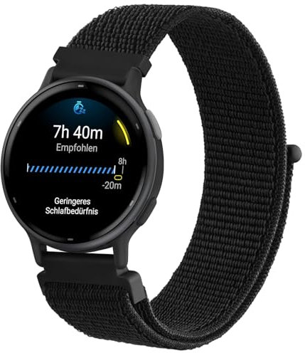 AK für Garmin Venu 2/Venu 3/Forerunner 265 Armband Herren Damne, 22mm Quick Release Armbänder Nylon Ersatzarmband für Garmin Vivoactive 4/Forerunner 255