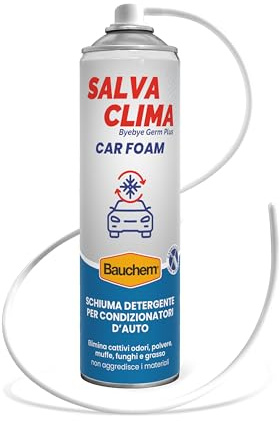 Bauchem Salva Clima Car Foam Schiuma Detergente per Climatizzatori Auto 500 ml