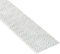 KLEBESHOP24 KLETTBAND SELBSTKLEBEND | Haken- oder Flauschband | Farbe, Breite, Länge wählbar/Hakenband, weiß, 16 mm x 3 m