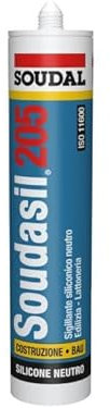 T.E.G. METALLI S.R.L. Silicone Sigillante Soudal per Lamiera Lattoneria Edilizia Vari Colori (Testa di Moro)