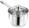 LEWIS'S Induction Pouring Saucepan with Glass Lid - Stay Cool Handles, Stock Pot, Saucepan, Saucepans, Stock Pot with Lid (16cm)