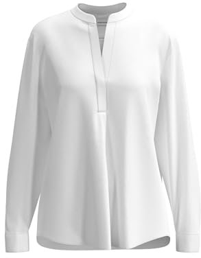 Seidensticker Damen Stehkragenbluse Regular 1/1 100% Viskose