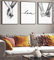 Papierschmiede® Spruch Poster Set 3er, DIN B2 (50x70 cm), Wohnzimmer Bilder, Wandposter Schlafzimmer Bilder Set, Designer Wand Deko, große Bilder über Bett ohne Rahmen „Pencil Love Hands“