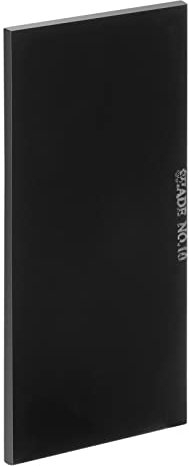 sourcing map Pantalla de lente de soldadura, 10 placas de filtro de oscurecimiento negras de vidrio endurecido para casco de soldadura, color negro