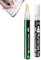 2 Stylo d'entraînement Blanc, Cirage Blanc pour Baskets, Peinture pour Chaussures pour Retoucher ou enlever Les éraflures sur Le Cuir, Le Tissu et la Mousse Souple Virtcooy