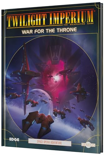 Genesys Rollenspiel War for The Throne SOURCEBOOK - Save The Galaxy in an Epic Space Adventure! Fantasy-Spiel für Kinder & Erwachsene, ab 14 Jahren, 2-8 Spieler, 1+ Stunde Spielzeit, hergestellt von