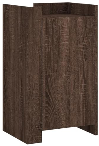 vidaXL Sideboard Brown Oak 45x35x75 cm Engineered Wood