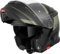 Bogotto H271 Taog Bluetooth Klapphelm, schwarz matt/grün, L