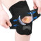 AOOWU Rodilleras Menisco y Ligamento Deportiva Ajustable, Rodillera Rotuliana Completa con Malla Transpirable, Unisex Rodillera Deportiva con Almohadilla Rotuliana para Aliviar Artritis, Correr(XL)