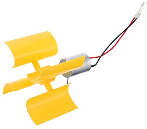 Toddmomy Aerogenerador Vertical Para Experimentos Científicos De Energía Eólica, Minigenerador Diy De Tamaño Pequeño, Modelo De Generador Eólico Educativo Para Aprendizaje Práctico Palas De Turbina