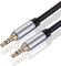 DnGeky Male to Male Audio Cable 2M,3.5mm 4 Pole Nylon Braided Stereo Aux Cable,Auxiliary Cable,Aux Cord for Headphones, PS4,phone, Tablets, Headset, PC, Laptop and More(2M/6Ft)