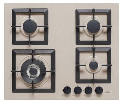 Elleci Piano cottura da incasso Plano 60 TCL Granitek 51 Avena PGSP60151WS