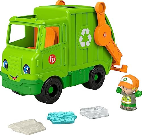 Fisher-Price GWD29 - Little People Large Recycling Truck Vehicle