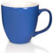 Mahlwerck Jumbotasse, große Kaffeetasse aus Premium Porzellan mit hoch-glänzender Oberfläche, Geschenktasse, Pacific Blue, 400ml