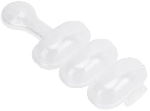 Reisbällchen-Maker, Shake, DIY Mittagessen, wiederverwendbar, Reisbällchen-Shaker, Reisbällchen-Form, Reisformen für Bento, Lebensmittel-Dekorationsform, Reisformer-Form für Küchenutensilien (weiß)