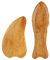 Sandelholz Gua Sha Werkzeug Kratzmassagewerkzeug Gua Sha-kratzbrett Massagegerät Guasha Scraping Schabwerkzeug gesichtshalsmassage Muskelschmerzlinderung (Dreieck einzeln offen + Fischart)