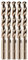 amoolo Lot de 5 forets en cobalt M35 HSS - 8 mm - Pour métal dur, acier inoxydable, fonte