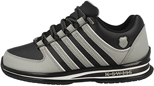 K-Swiss Herren Rinzler Sneaker, BLK/London/SNW WHT, 43 EU