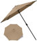Toile De Parasol Déporté 8 Baleines 3m Toile De Rechange pour Parasol Octogonal Bâche De Remplacement Protection Housse de Rechange Parasol 3m 8 Baleines Avec Air Vent pour Parasol Déporté (Kaki)