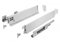 GTV - Modern Box Pro Schubladenschienen I L=300mm H=84mm I Weiss I Schublade mit Leises Schließen I Die Synchronisation des Fahrweges der Führungen I Belastung bis zu 40 kg I PB-MBPRO-KPL300A1