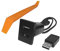 MORREZ Mini-USB-Kabelschalter, passend für Ford, Focus 2 Mk2 2009, C-MAX, Kuga Mk1, Audio-Musik-Eingangsadapter, Auto-USB für CD-DVD-Slot-Zubehör (Schwarz)