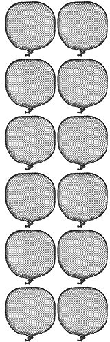 FRCOLOR 12 Pcs Stretch Mesh Wig Cap Mesh Dome Cap Stretchable Wigs Cap Hair Net for Roller Bald Cap Mesh Wig Net Mesh Wig Dome Cap Cover Mesh Wig Black Caps Elasticity K Silk Mesh Network