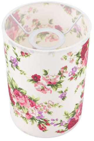 abat-jour en lin tons clairs roses ombre légère de fleur abat-jour pour lampes de table délicat ampoule vintage couvercle de lampe de table abat-jour de bureau Ménage étage café