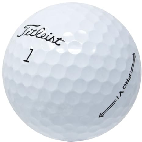 Titleist LostGolfBalls - 12 Pro V1 Golf Balls in Good Condition, 2021 Year Model, AAA Quality, Used & Recycled Used Golf Balls, ProV1, The #1 Ball in Golf, White