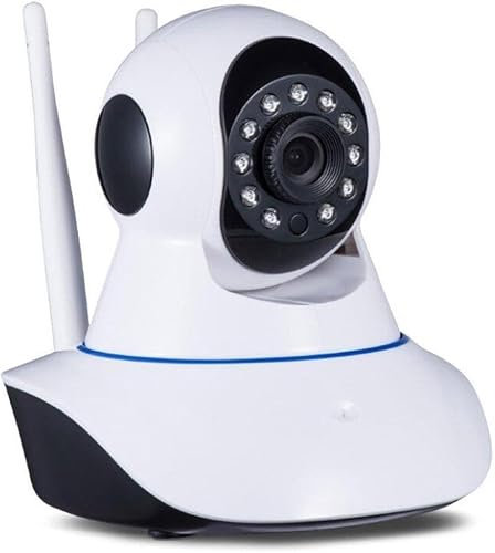 SQUADO - Telecamera ip due antenne camera HD 720P wireless motorizzata wifi rete internet