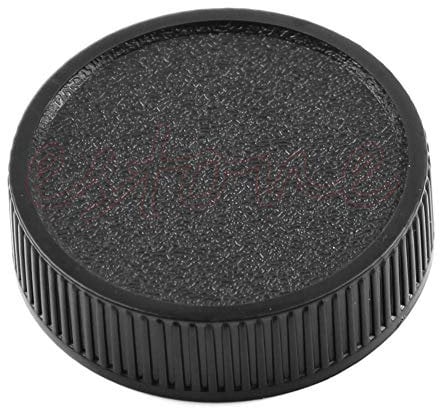 1 x Objektivdeckel für M42 42 mm 42 Schraubbefestigung, schwarze Kamerakappe, Haubenabdeckung, hinterer Objektivkörper, Hitzeschutz, Objektivkappe, Bündel, Frontgehäuse, hinterer Objektivdeckel,