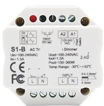 HAPRSLIKG Dimmer LED triac S1-B 220V Dimmer 230V Adatto for luci LED Dimmer 220V AC